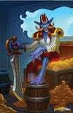 Tony Two-Tusk Official Hearthstone Print