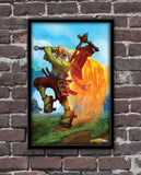 Blademaster Samuro Official Hearthstone Print