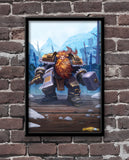 Vanndar Stormpike Official Hearthstone Print