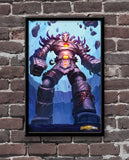 Mithril Golem Official Hearthstone Print