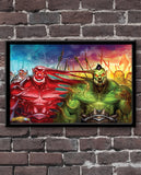 Blood Warriors Official Hearthstone Print