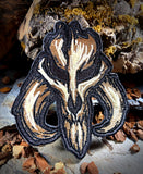 Ivory Mythosaur Embroidered Patch