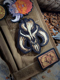 Ivory Mythosaur Embroidered Patch