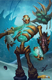 Glacial Bonelord Official Hearthstone Print