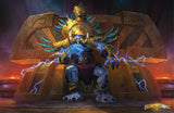 King Rastakhan Official Hearthstone Print