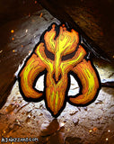Molten Mythosaur PVC Patch