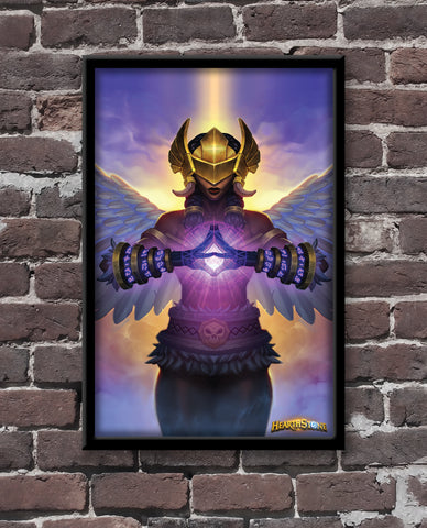 Wisdom of Norgannon Official Hearthstone Print
