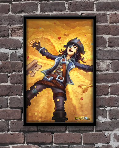 Hoard Pillager Official Hearthstone Print