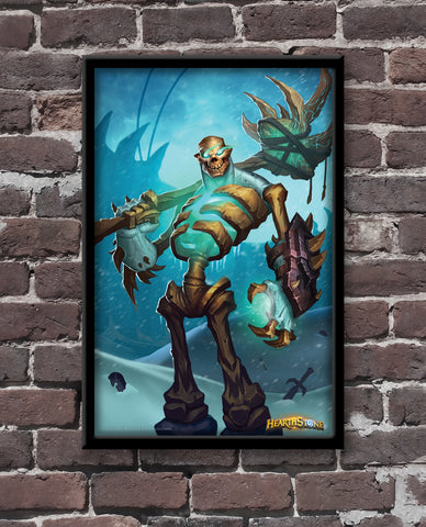 Glacial Bonelord Official Hearthstone Print
