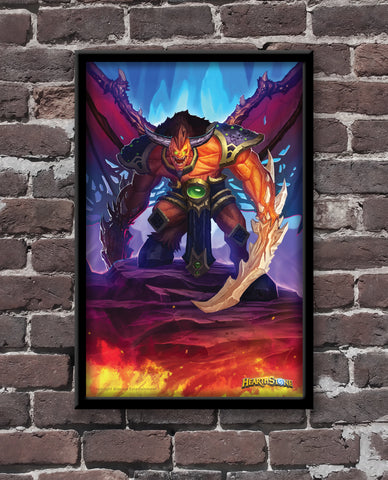 Hooked Reaver Official Hearthstone Print