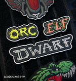Orc, Elf, and Dwarf Patches