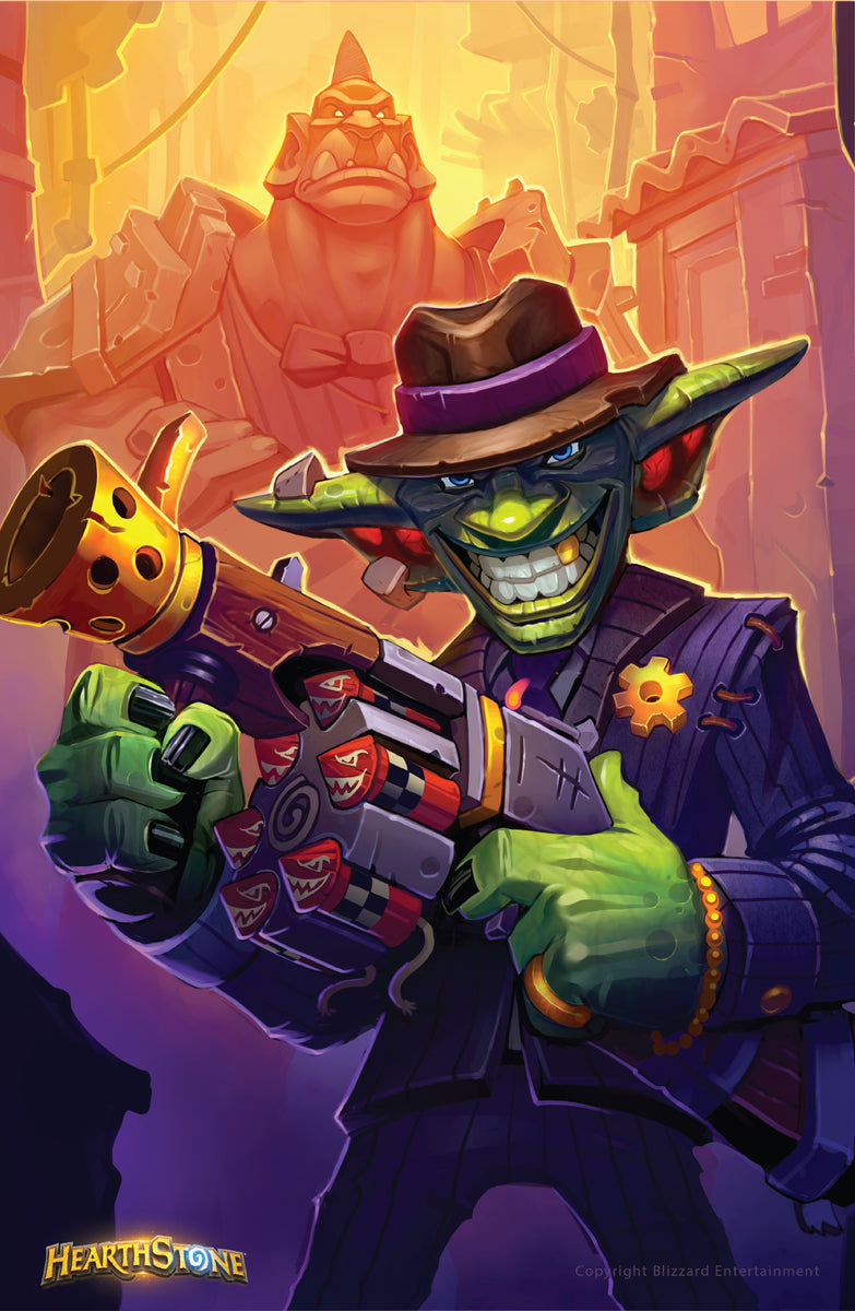 Big Time Racketeer Official Hearthstone Print – AJNazzaro.com