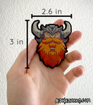 Viking Berserker PVC Patch