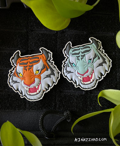 Tiger Velcro Patches