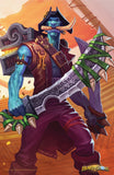 Salty Looter Official Hearthstone Print